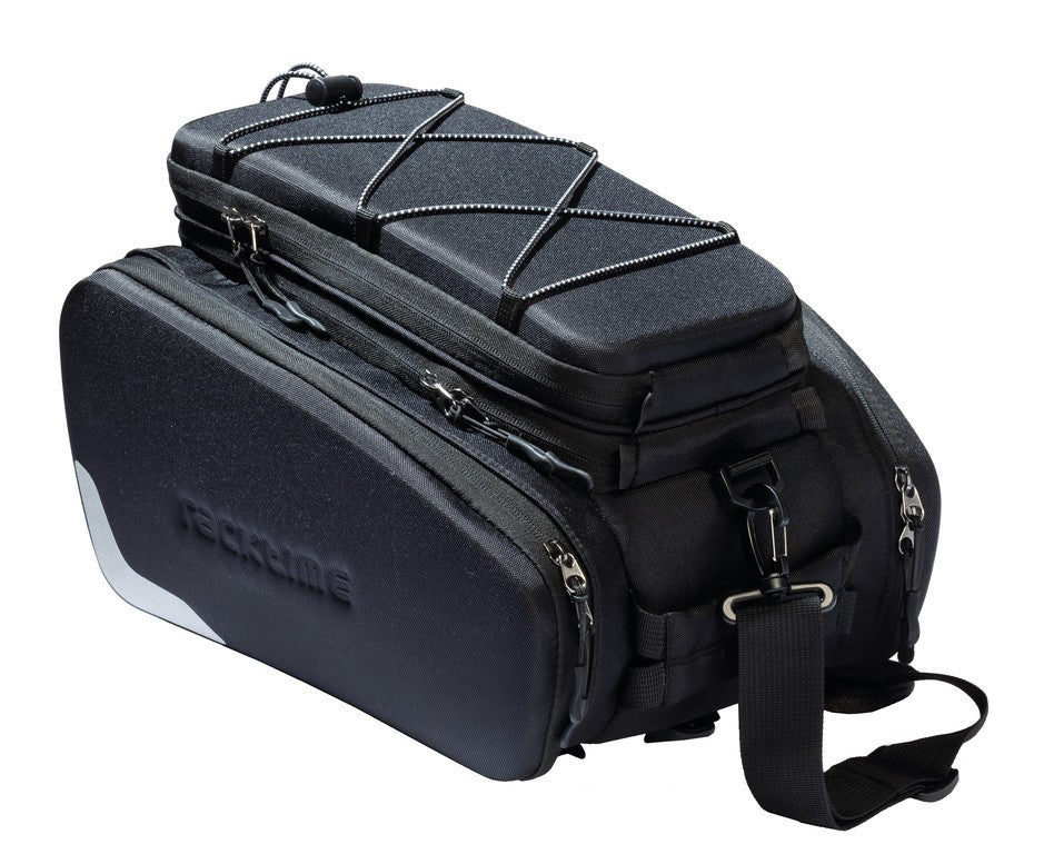 Racktime System Fahrradtasche Odin schwarz, inkl. Snapit Adapter