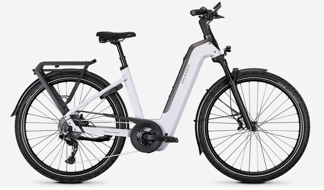 fahrradsattel 180 kg Kalkhoff Endeavour 5+ Advance 2026 (180 kg) Wave 800 Wh white/black
