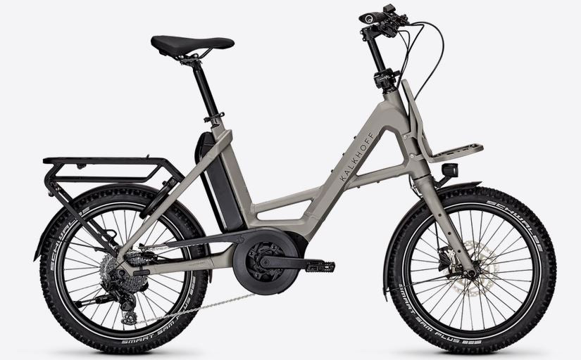 Kalkhoff Entice C + Excite 2026 20 Zoll Compact-E-Bike moonstonegrey matt