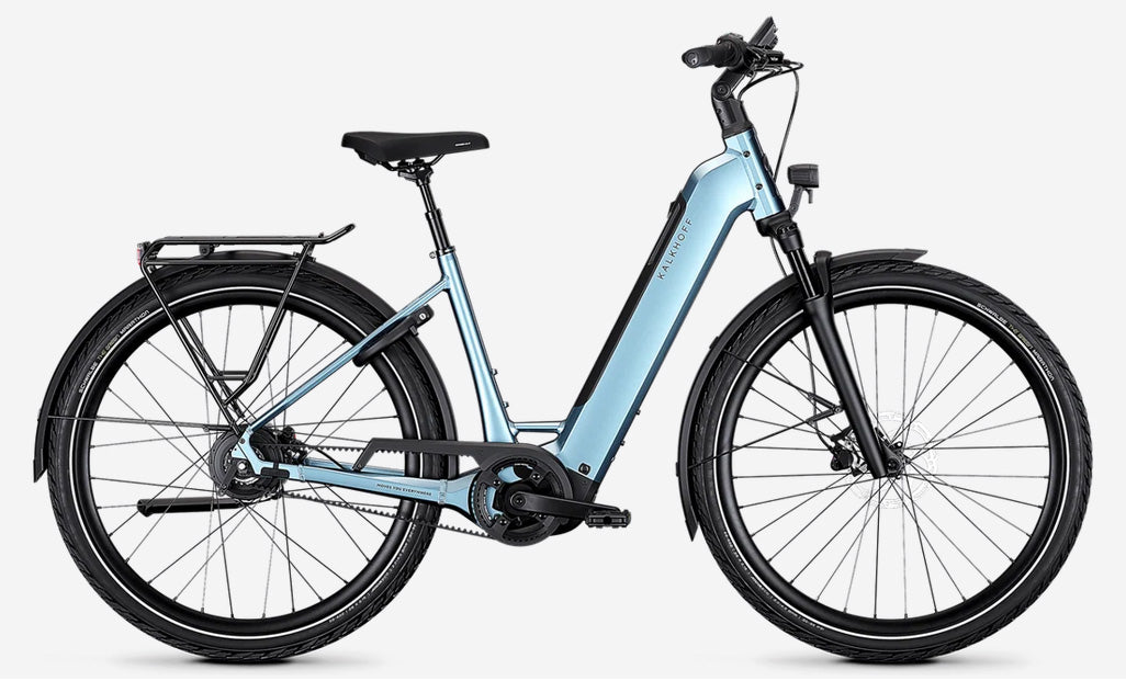 Kalkhoff Image 3 Excite BLX 2026 Wave 600 Wh polarblue glossy Freilauf