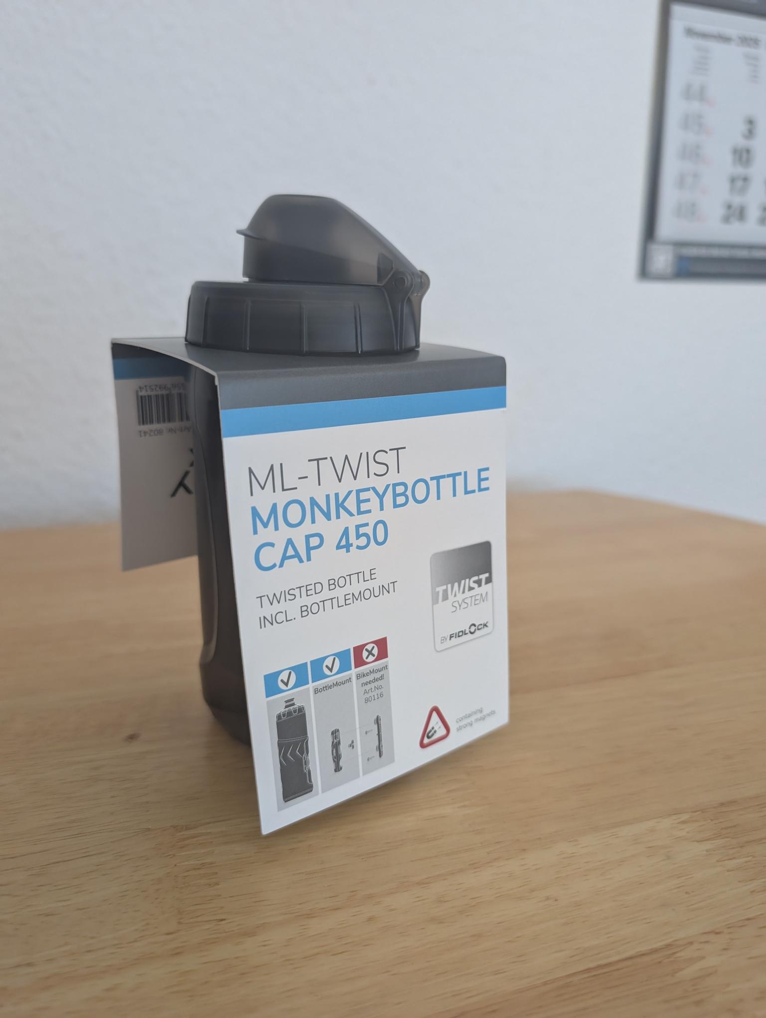 Monkeylink MonkeyBottle Cap 450ml