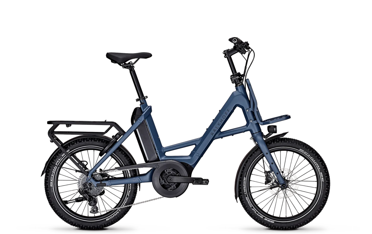 Kalkhoff Entice C + Excite 2026 20 Zoll  Compact-E-Bike Stoneblue matt