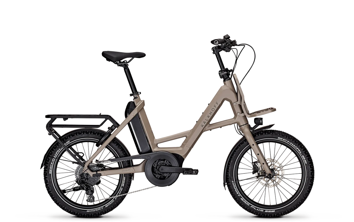 Kalkhoff Entice C + Excite 2026 20 Zoll Compact-E-Bike moonstonegrey matt