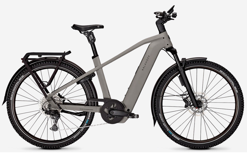 Kalkhoff Entice 5+ Excite ABS 800 Wh (bis 170 kg) 2026 Herren moonstonegrey matt