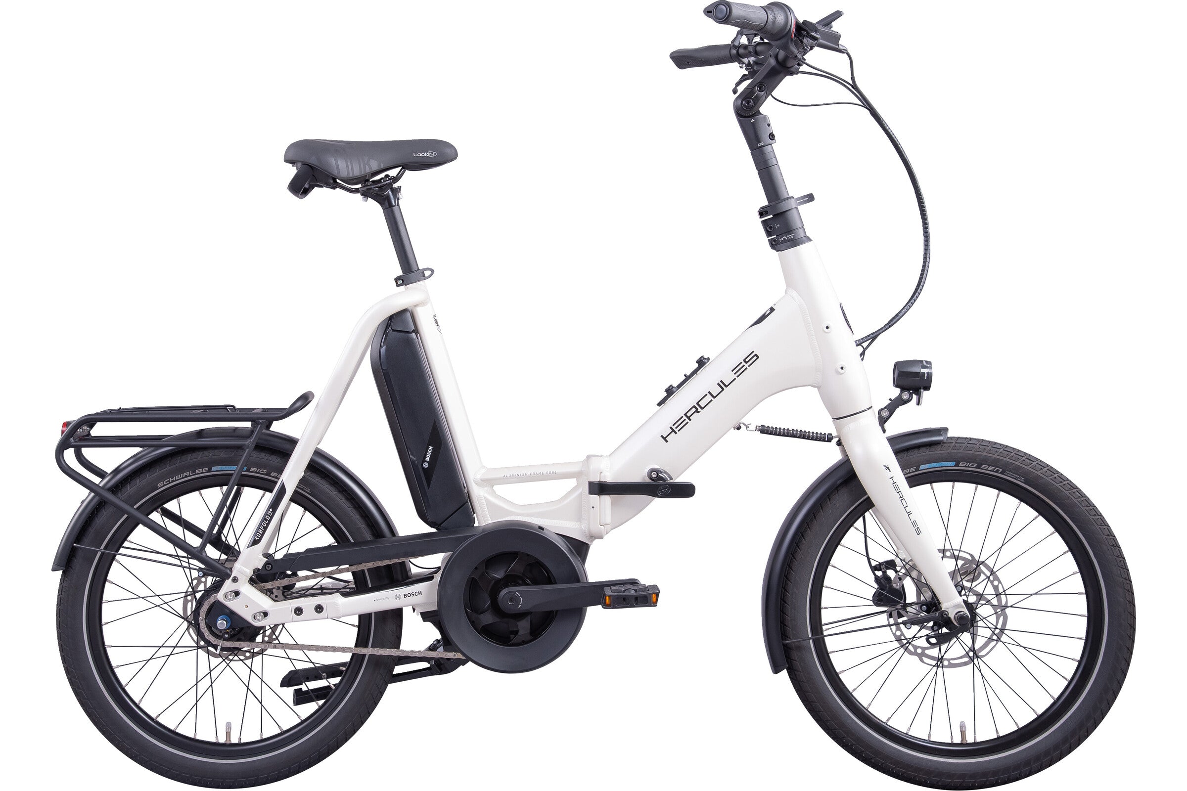 Hercules Rob Fold F8+ 2025 Freilauf weiss