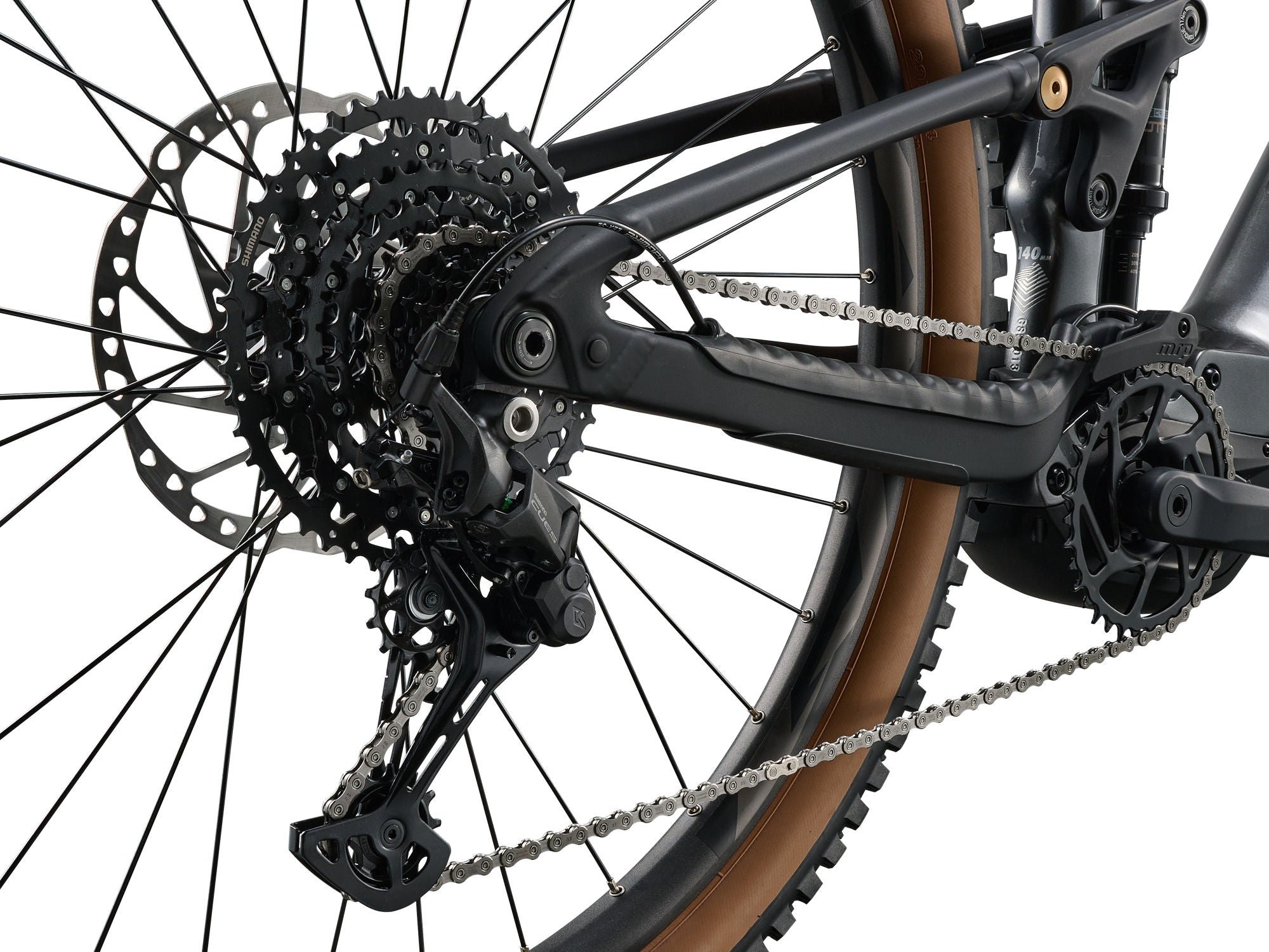 Giant Stance E+ 1 Charcoal 2027 - 800 Wh