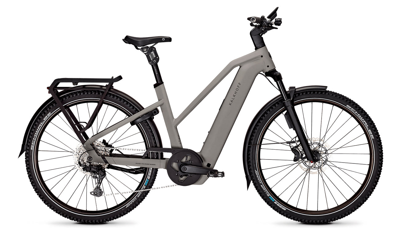 Kalkhoff Entice 5+ Excite ABS 800 Wh (bis 170 kg) 2026 Trapez moonstonegrey matt