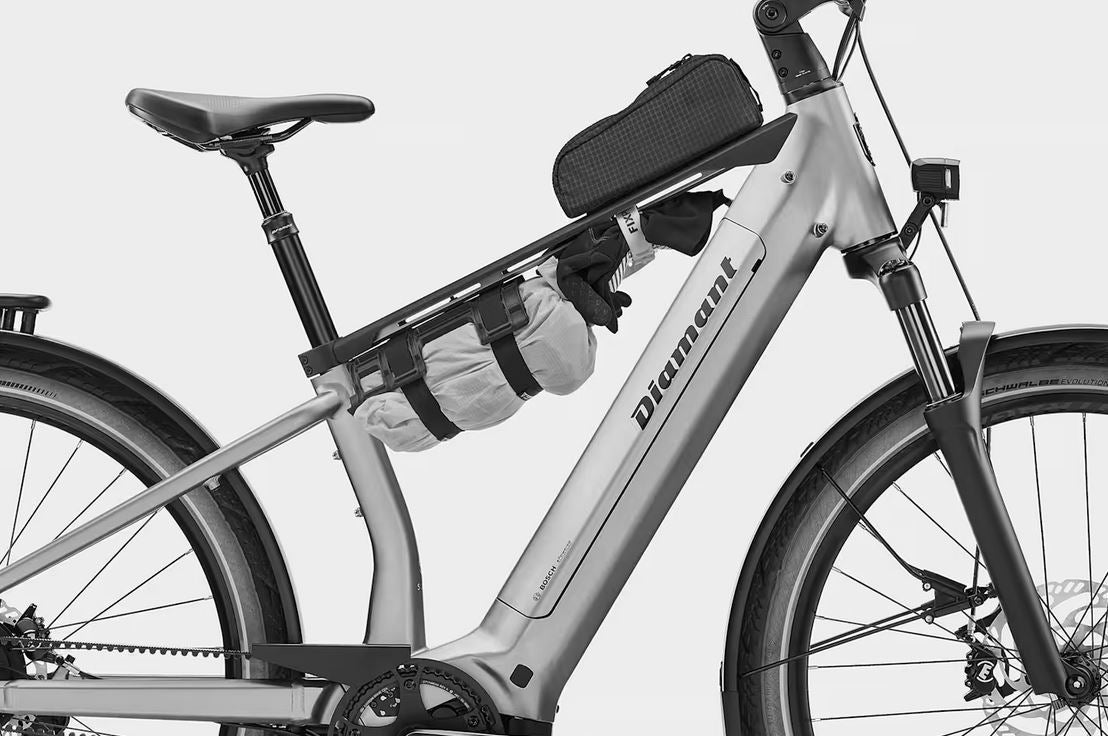 Diamant Suvea Trip Plus 2026 800 Wh lehmbeige (160 kg) wandelbarer Tiefeinsteiger-Rahmen